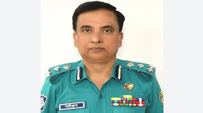 বরিশালের সাবেক পুলিশ কমিশনার সাইফুল ইসলাম আটক