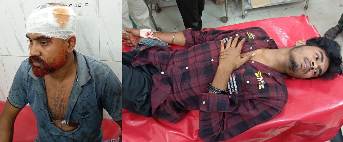 বানারীপাড়ায় লাউ কেনাবেচাকে কেন্দ্র করে সংখ্যালঘু পিতা-পুত্রকে কুপিয়ে জখম