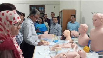 বরিশাল শেবাচিমে অত্যাধুনিক সিমুলেশন ল্যাবের উদ্বোধন