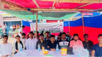 গুচ্ছ পরীক্ষার্থীদের সহায়তায় বরিশাল বিশ্ববিদ্যালয় ছাত্রদল