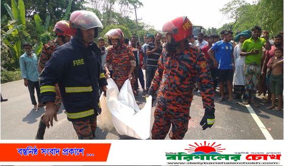 বরিশালে ‍গ্রীন লাইন পরিবহনের চাঁপায় কিশোর নিহত