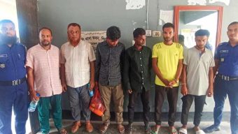 কাউখালীতে আওয়ামী মৎস্য-তাঁতী লীগ নেতাসহ গ্রেপ্তার ৬
