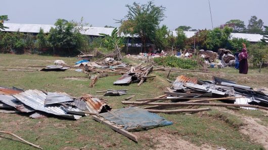 কুয়াকাটায় জমি নিয়ে সংঘর্ষে ১০ জন আহত, দুটি বসত ঘরে ভাঙচুর