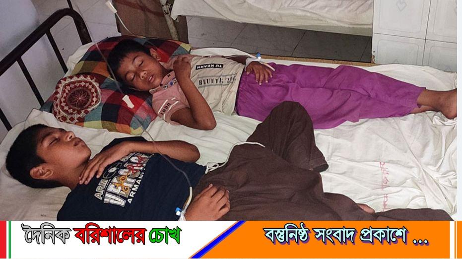 পিরোজপুরে দুপুরের খাবার খেয়ে ৭ মাদ্রাসাছাত্র হাসপাতালে ভর্তি