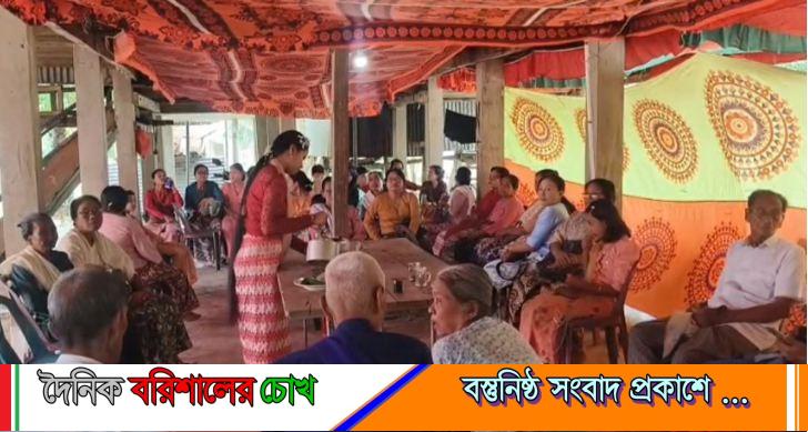 কলাপাড়ায় উদ্‌যাপিত হচ্ছে রাখাইনদের গুরুদক্ষিণা উৎসব