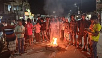 শ্রমিকদের দ্বন্দ্বে ভোলা থেকে ৫ রুটে বাস চলাচল বন্ধ