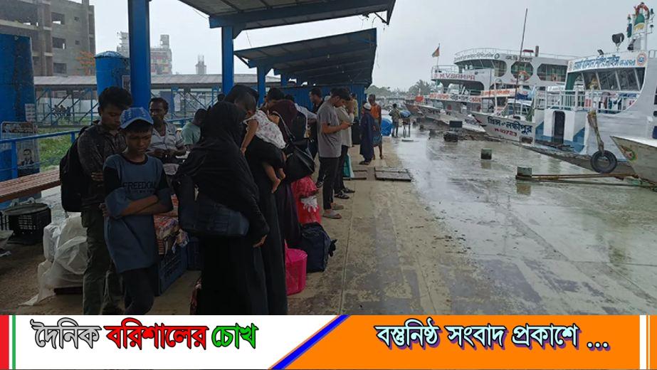 বরিশাল থেকে লঞ্চ চলাচল শুরু