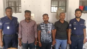 কুয়াকাটায় পর্যটককে মারধর করে ৪০ হাজার টাকা ছিনতাইয়ের অভিযোগে যুবদল সভাপতিসহ গ্রেপ্তার-৩