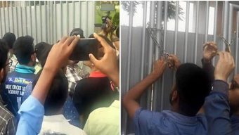 বরিশাল বিশ্ববিদ্যালয় উপাচার্যের অপসারণ চেয়ে বাসভবনে তালা