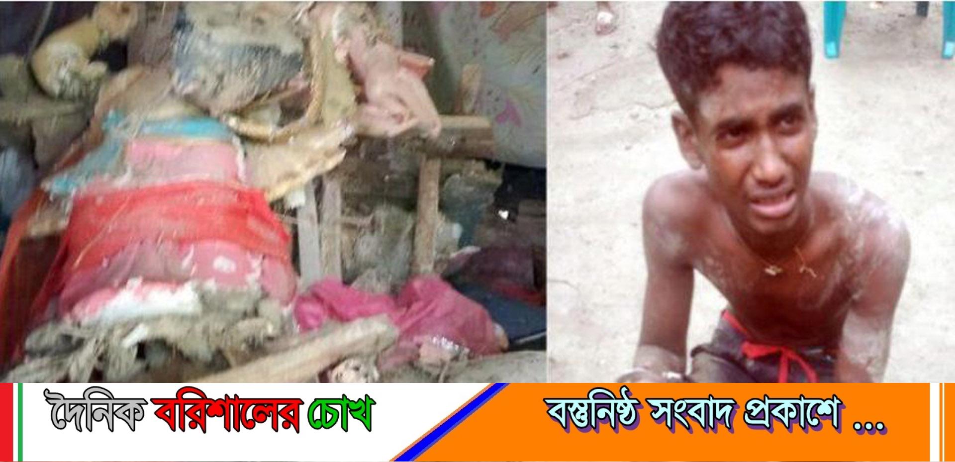 বরিশালে প্রতিমা ভেঙে পালানোর সময় কিশোর আটক