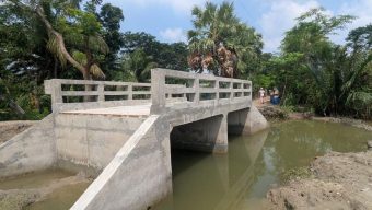 ২৮ লাখ টাকার কালভার্টের নেই সংযোগ সড়ক