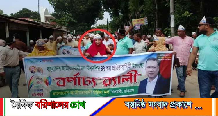 অসুস্থতার কথা বলে ছুটি নিয়ে বিএনপির কর্মসূচিতে স্কুলশি‌ক্ষিকা