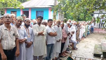 কালবেলার বরিশাল ব্যুরো প্রধান তুষারের দাফন সম্পন্ন