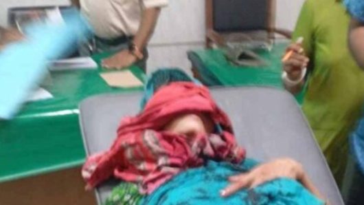 প্রতিবেশীর হামলায় গৃহবধূর নাক কেটে দিলেন