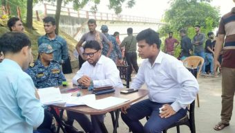 বোরহানউদ্দিনে মৎস্য অভিযানে  ২৪ জেলে আটক।