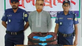 পুলিশের অভিযানে ৫ কেজি গাঁজাসহ আটক ১