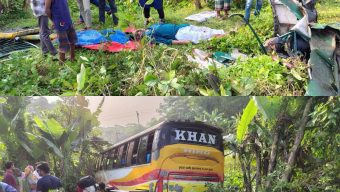 বরিশালে বাস-অটোর মুখোমুখি সংঘর্ষে র‍্যাব সদস্য আনোয়ার হোসেন নিহত