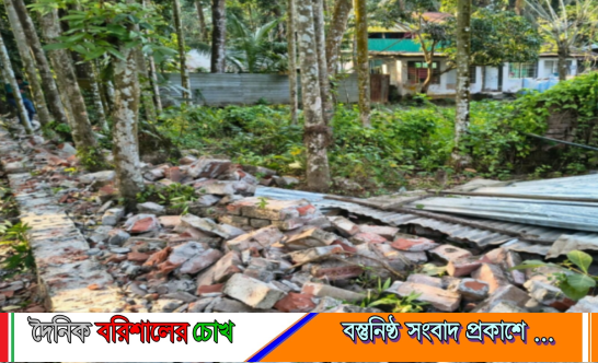 সংখ্যালঘুর দাবি তুলে বরিশালে আইনজীবীর বাড়ি দখলের অপচেষ্টা