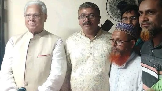 আলতাফ হোসেন চৌধুরীর মনোনয়ন উদযাপনে পটুয়াখালী ভার্সিটি জিয়া পরিষদের শুভেচ্ছা ও মতবিনিময়