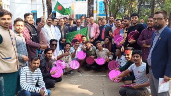 বরিশালে মহান বিজয় দিবস উপলক্ষে হাডুডু প্রতিযোগিতা অনুষ্ঠিত