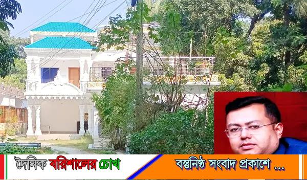 উন্নয়ন প্রকল্পে ঘুষের অভিযোগে আগৈলঝাড়ার পিআইও অয়ন সাহা বিতর্কের কেন্দ্রে