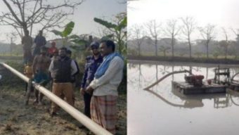 ঝালকাঠিতে অবৈধ বালু-মাটি উত্তোলনে দুই ব্যবসায়ীকে দেড় লাখ টাকা জরিমানা