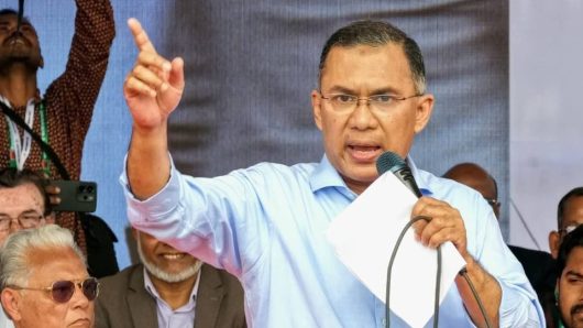 ​‘গুপ্ত পরিচয়ধারীরা এখন নতুন জালেম রূপে আবির্ভূত হয়েছে’: বরিশালে তারেক রহমান
