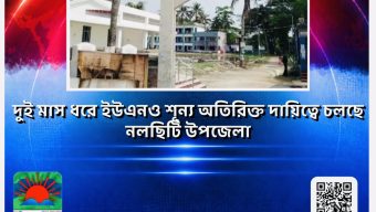 দুই মাস ধরে ইউএনও শূন্য, অতিরিক্ত দায়িত্বে চলছে নলছিটি উপজেলা