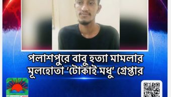 পলাশপুরে বাবু হত্যা মামলার মূলহোতা ‘টোকাই মধু’ গ্রেপ্তার