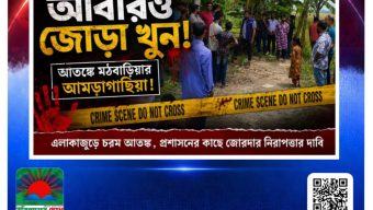 ৭ দিনের ব্যবধানে আবারও জোড়া খুন, আতঙ্কে মঠবাড়িয়ার আমড়াগাছিয়া!
